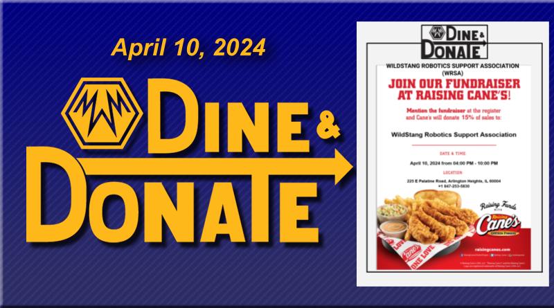 April 2024 Dine and Donate